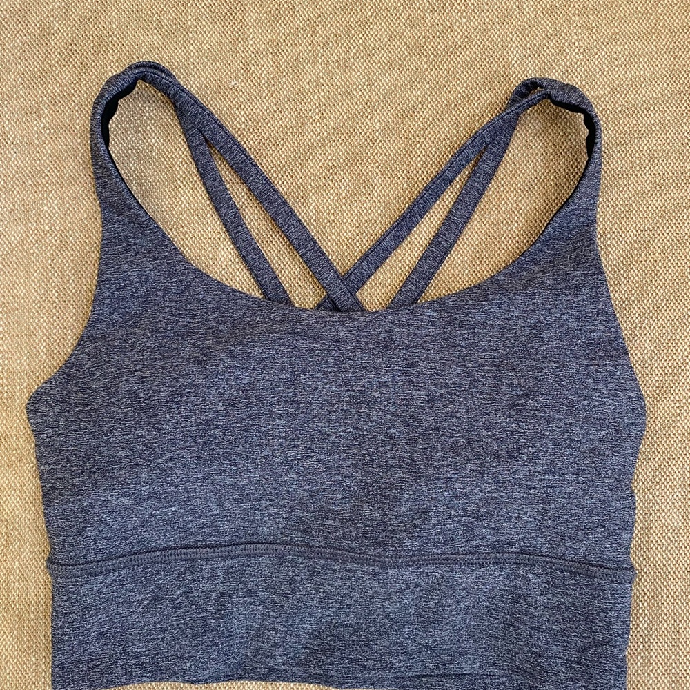 Lululemon gray sports bra size 2